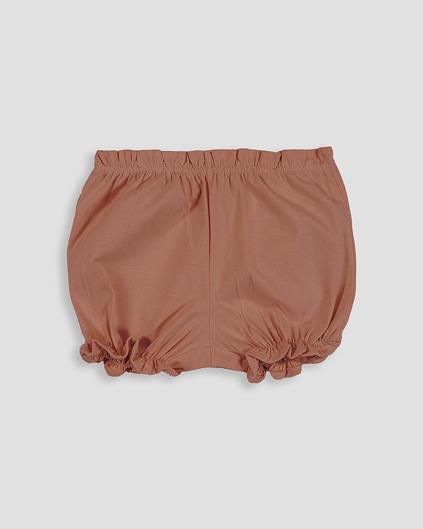 Short conforto Marrom