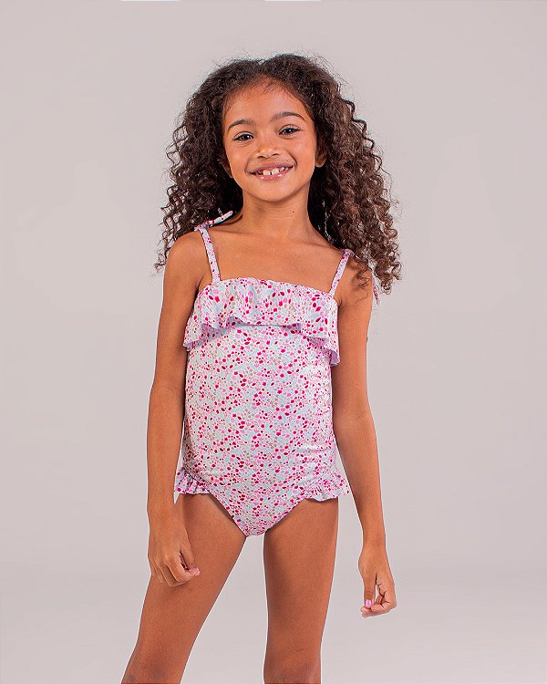 Maiô babados Aurora