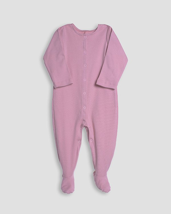 Macacão basic com pé Rosê