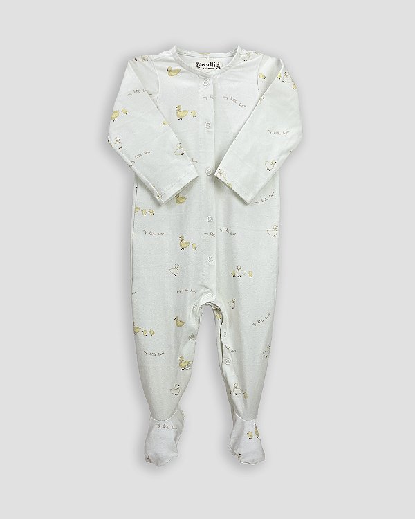 Macacão basic com pé My little love