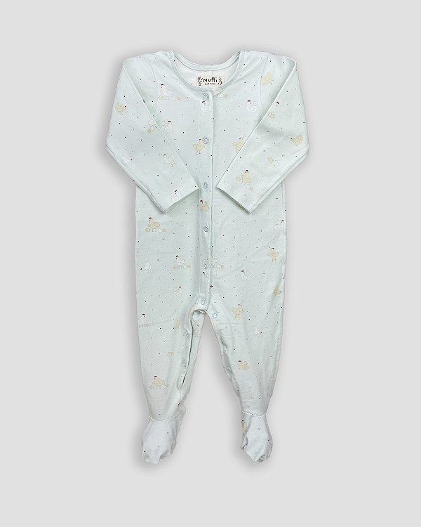 Macacão basic com pé Cocoricó