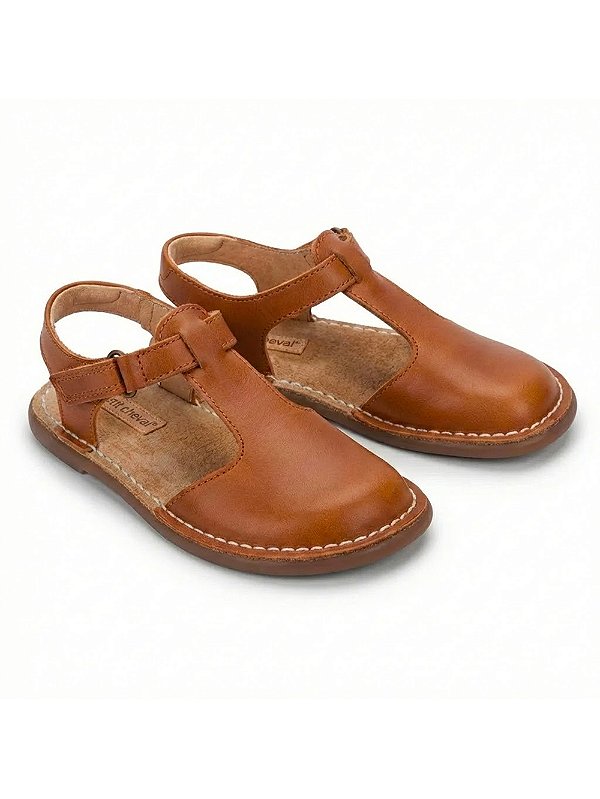 Sapato Balanco couro Caramelo