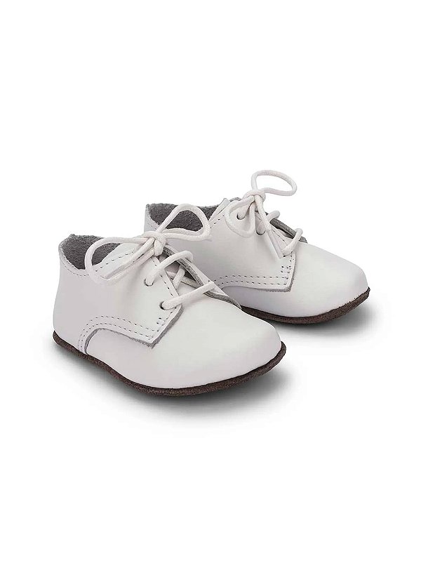 Sapato balao couro Branco