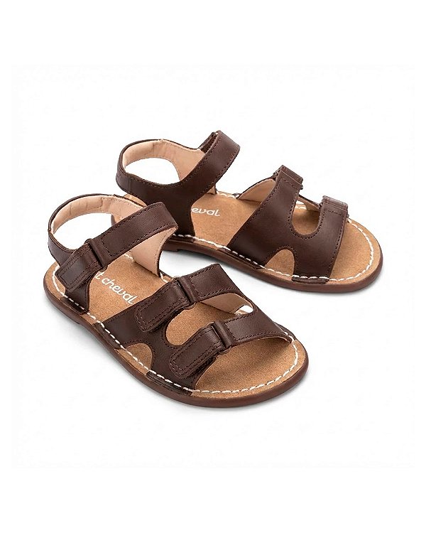 Sapato Kart couro Trufa/cacau