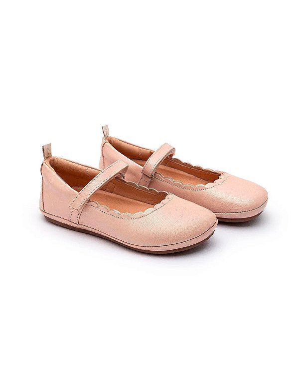 Sapato misty Metalic salmon/white