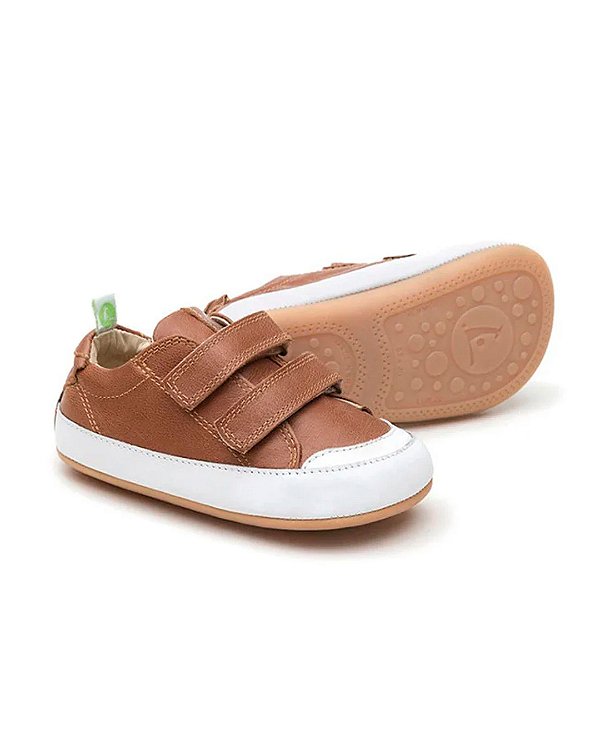 Sapato bossy Whisky/white