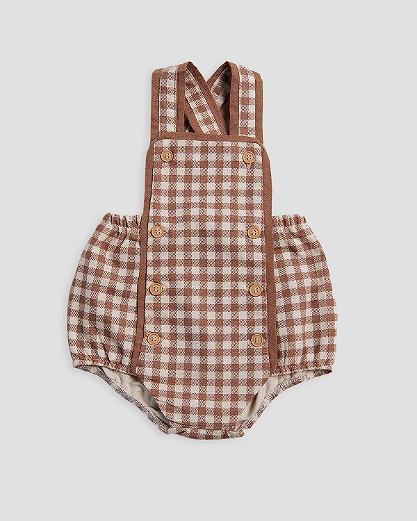 Romper casa na árvore Xadrez marrom