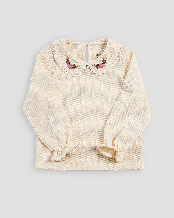 Blusa encantada Areia