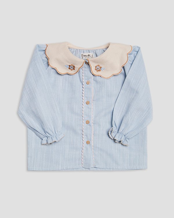 Camisa incrível Azul claro