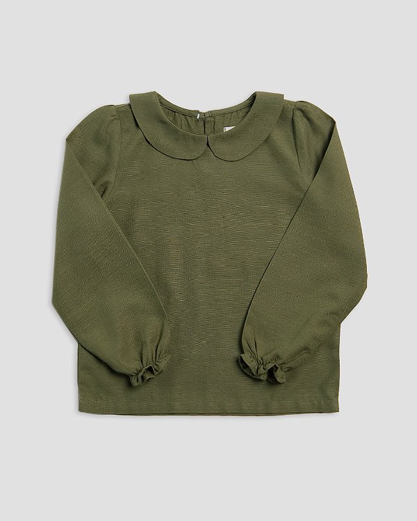 Blusa clássica Verde musgo