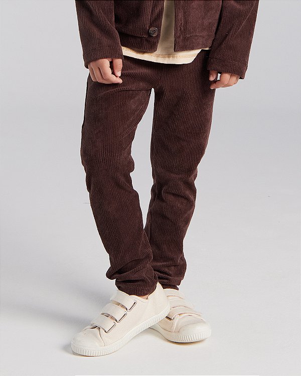 Calça new cogumelo Marrom