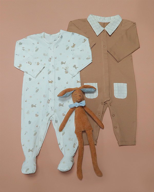 Macacão adoleta Caramelo