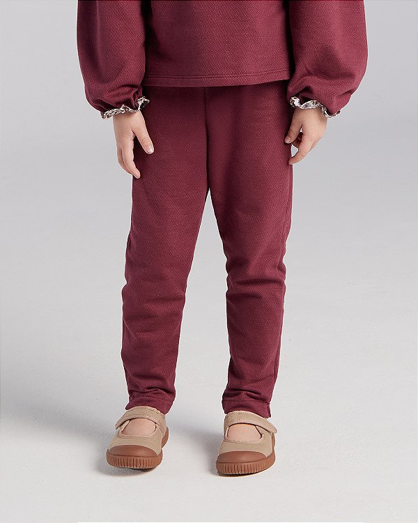 Calça inspirar Bordô