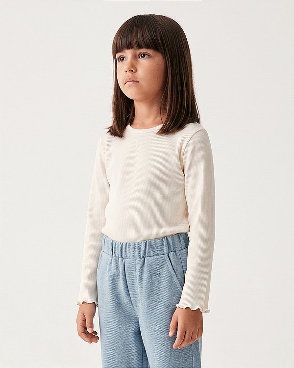 Blusa comfort Off-white