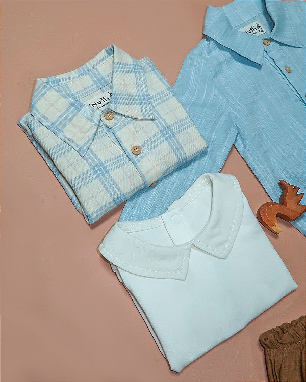 Body essencial manga longa Off-white