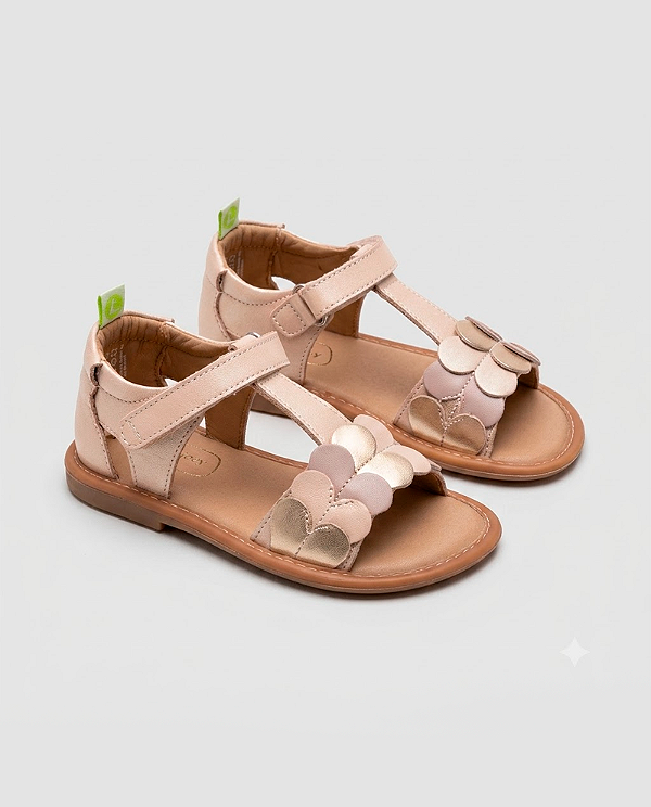 Sandália Lovely Candy dream/metalic Tip Toey Joey