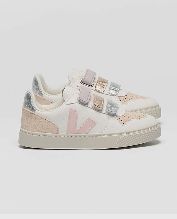 Tênis Veja Small v-10 White petale