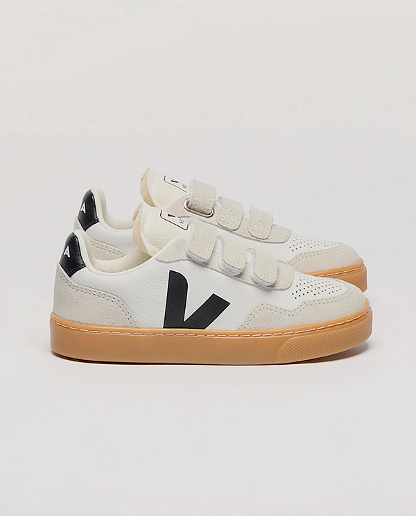 Tênis Veja Small v-90 White black natural