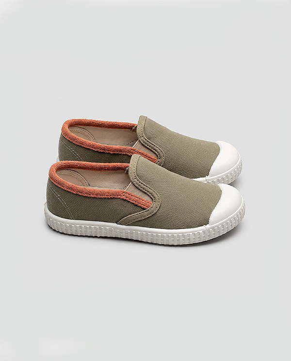 Sapato tnin walmer Cinza/verde/laranja