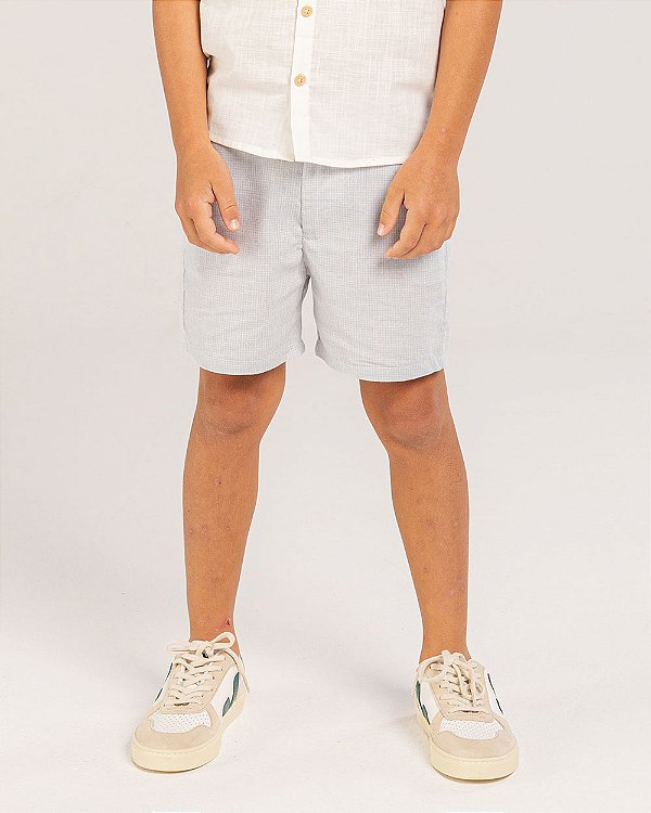 Bermuda classic Vichy azul