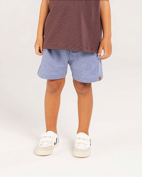 Bermuda comfy Azul cobalto
