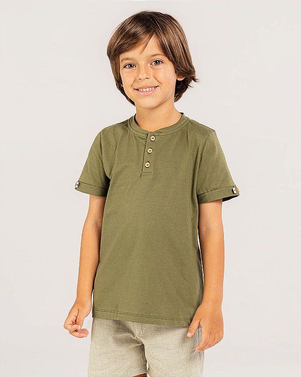Camiseta leveza Verde musgo