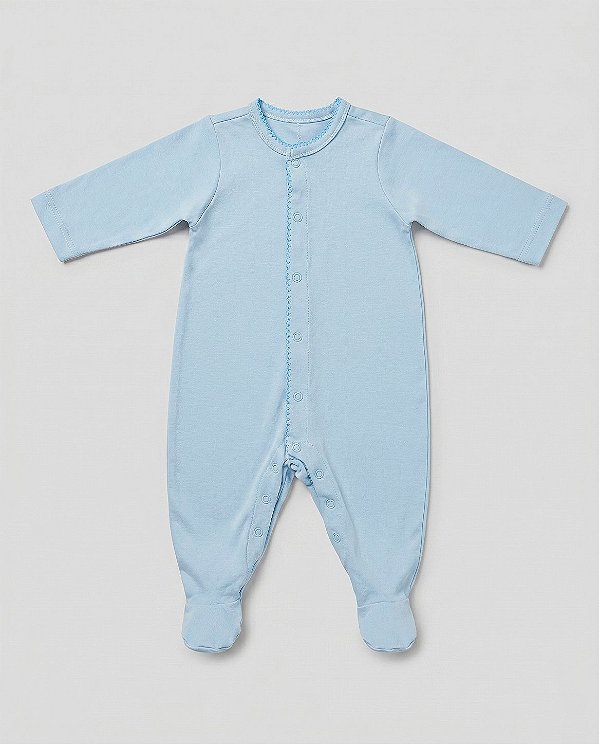 Macacão basic new Azul algodão doce