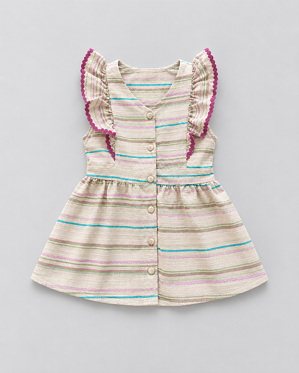 Vestido cultivar Listrado lilás