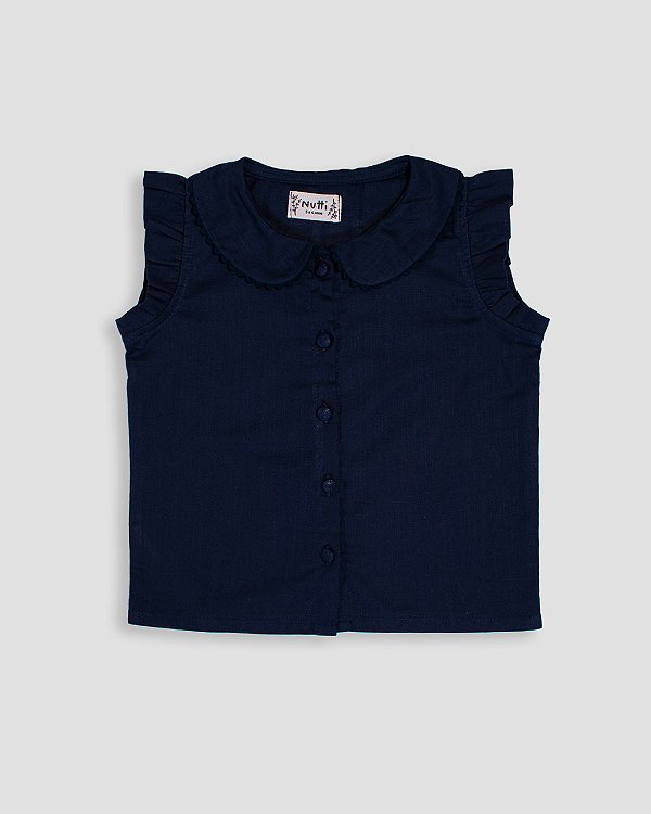 Blusa fofa Marinho