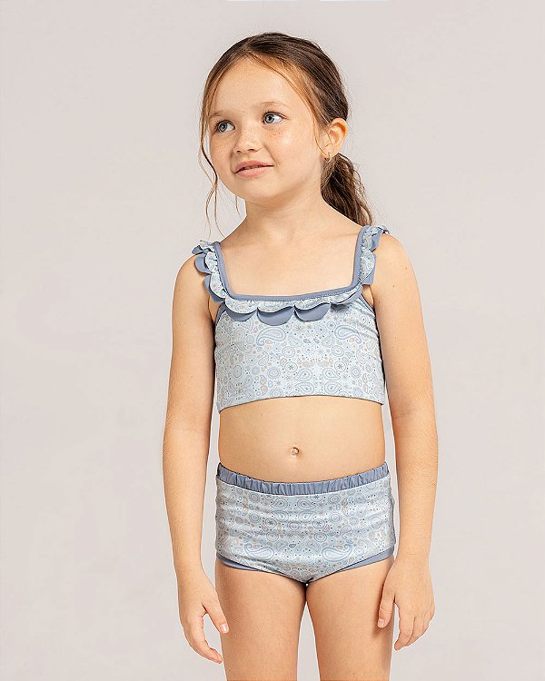 Biquini ilha Paisley duna