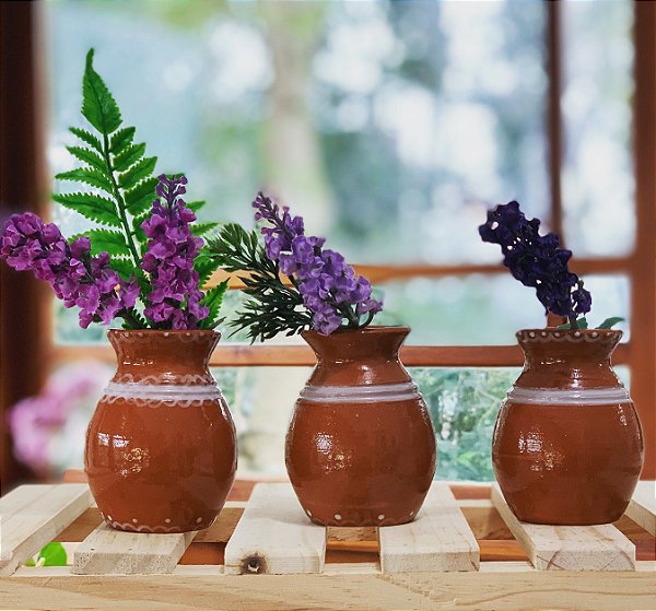 Mini vaso - Terracota