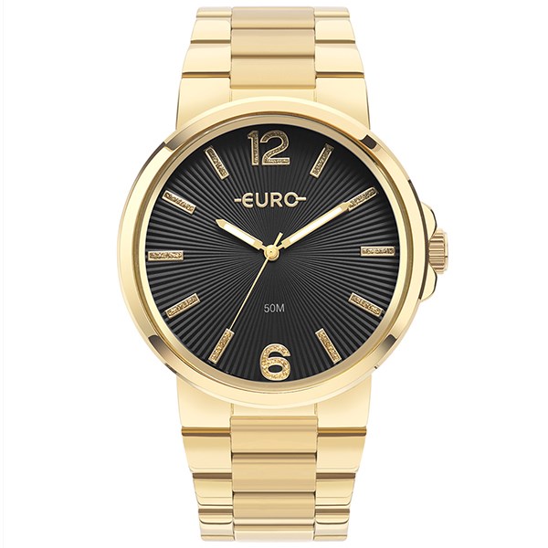 Relógio Euro Feminino Dourado Eu2033bp/4p