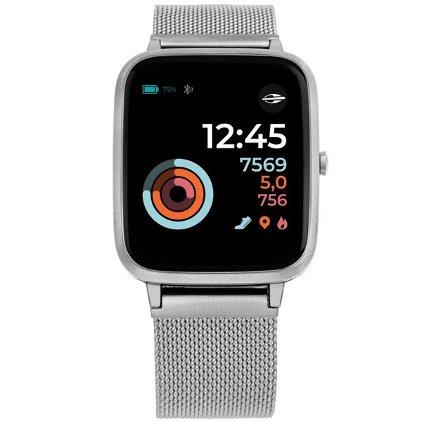 Relógio Smartwatch Mormaii Life Molifeal/7k Prata