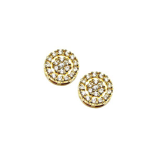 Brinco Ouro 18k - Brilhante Moissanite 36pts