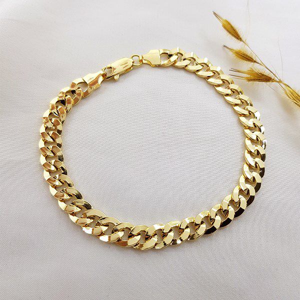 Pulseira Groumet Oca Ouro 18k
