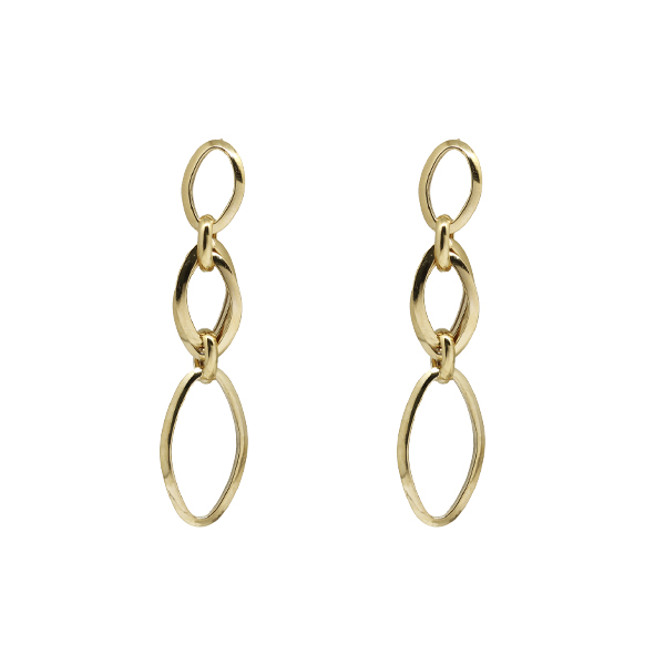Brinco Elos Ouro 18k