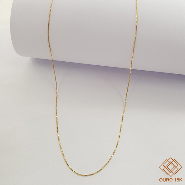 Cordão Veneziano Ouro 18k - 45cm
