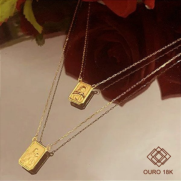Escapulário Ouro 18k