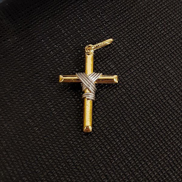 Pingente Cruz Ouro 18k