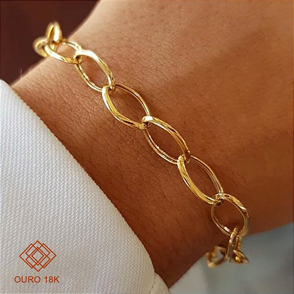 Pulseira Elos Ouro 18k