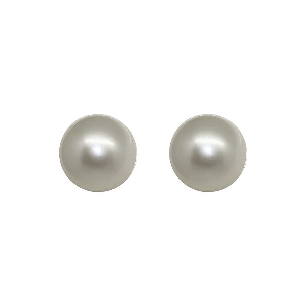 Brinco Pérolas Naturais Ouro 18k
