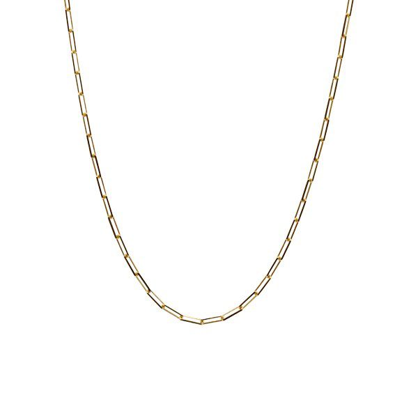 Cordão Masculino Cadeado Ouro 18k - 60cm