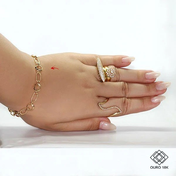 Pulseira Elos Ouro 18k