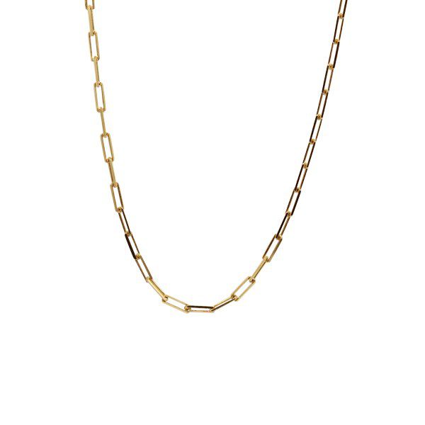 Cordão Masculino Cadeado Ouro 18k - 70cm