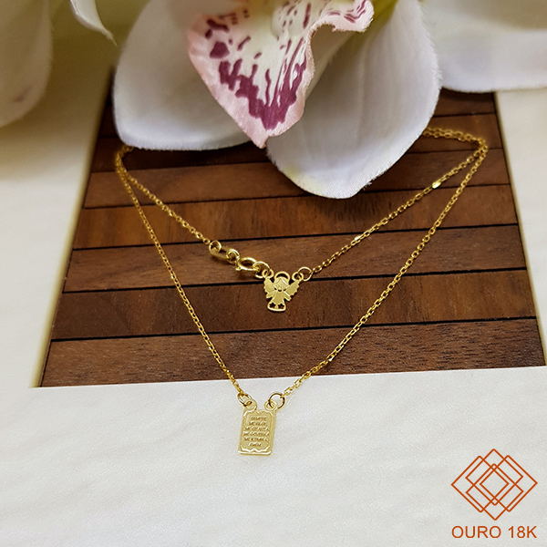 Escapulário Infantil Ouro 18k