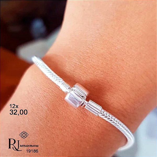 Pulseira Eternity Prata 925