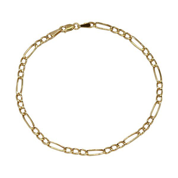 Pulseira Masculina Oca Ouro 18k