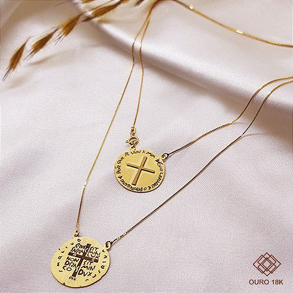 Escapulário das Duas Cruzes São Bento