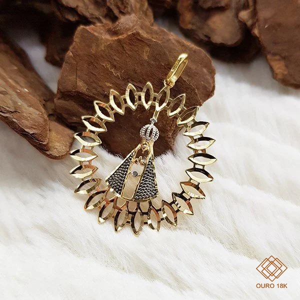 Pingente Nossa Senhora Ouro 18k