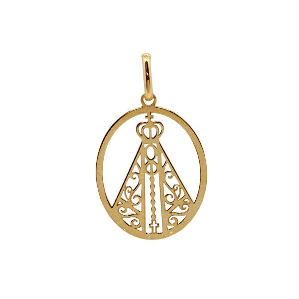 Pingente Nossa Senhora Ouro 18k